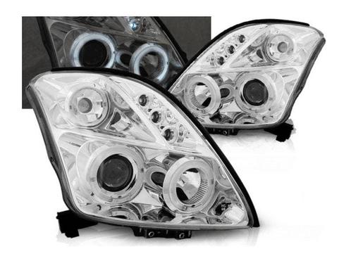Koplamp Angel Eyes Chrome geschikt voor Suzuki Swift, Auto-onderdelen, Verlichting, Nieuw, Suzuki, Verzenden