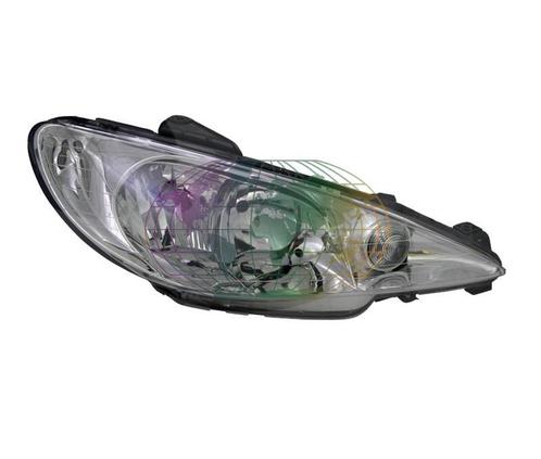 PEUGEOT 206/ 206 CC, 1998-2009 - KOPLAMP, TYC, H7 + H1, e..., Auto-onderdelen, Verlichting, Nieuw, Peugeot, Verzenden