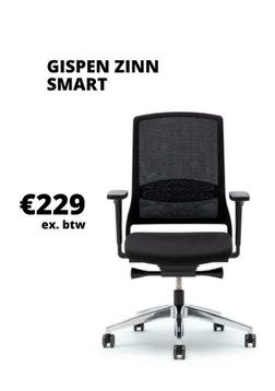 Gispen Zinn - Bureaustoel - Zwart - Ergonomisch
