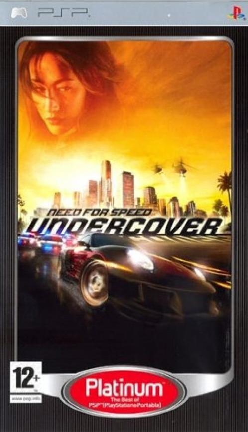 Need for Speed Undercover (platinum) (Sony PSP), Spelcomputers en Games, Games | Sony PlayStation Portable, Gebruikt, Vanaf 7 jaar
