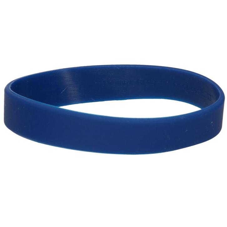 Siliconen armband blauw - Polsbandjes, Hobby en Vrije tijd, Feestartikelen, Ophalen of Verzenden