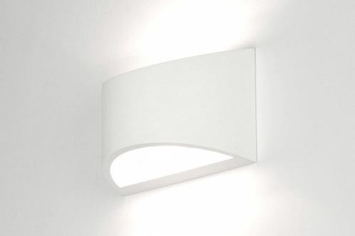 Rietveld Wandlampen - Wit - Keramiek, Huis en Inrichting, Lampen | Wandlampen, Verzenden