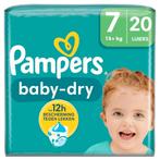 Pampers Baby-Dry Maat 7 Luiers, Kinderen en Baby's, Badjes en Verzorging, Nieuw, Verzenden
