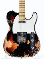 Franchin Mars SS Black Over Sunburst Heavy Aged, Muziek en Instrumenten, Ophalen of Verzenden, Nieuw, Solid body