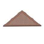 Square Corner hoekplanchet inbouw 25x25 cm copper, Doe-het-zelf en Verbouw, Sanitair, Verzenden, Nieuw