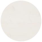 Tafelblad Ã50 wit grenen - Retourdeal - 35% Korting!, 50 tot 100 cm, Rond, Nieuw, Tafelblad