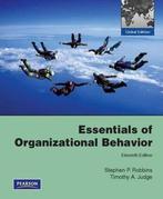 Essentials of Organizational Behavior 9780273752660, Verzenden, Gelezen, Stephen Robbins