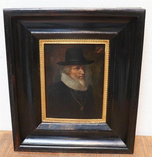 Hans van Asch, (XVIII-XIX), Naar - Portret van een voorname, Antiek en Kunst, Kunst | Schilderijen | Klassiek