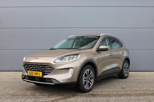 Zakelijke Lease |  Ford Kuga 2.5 PHEV Titanium, Auto's, Ford, Dealer onderhouden, Lease, Zwart, Automaat, SUV of Terreinwagen