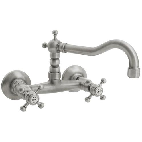Wastafelkraan Muurbevestiging Mengkraan Hoog Sapho Antea, Doe-het-zelf en Verbouw, Sanitair, Kraan, Nieuw, Chroom, Ophalen of Verzenden