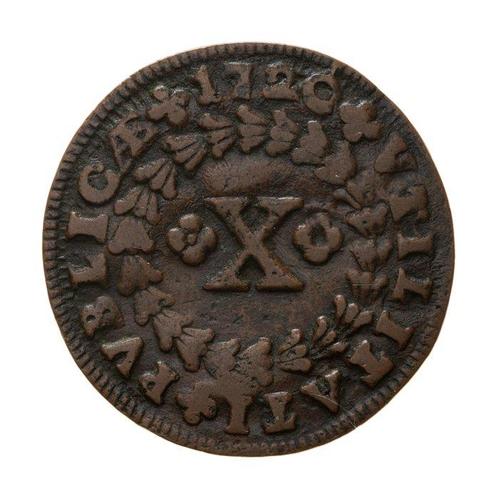 Portugal. D. João V (1706-1750). X Reis 1720 - Marquilha, Postzegels en Munten, Munten | Europa | Niet-Euromunten