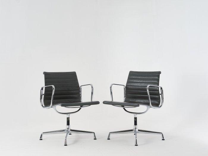 Vitra - Charles Eames - Stoel (2) - EA108 - Leder, Antiek en Kunst, Kunst | Designobjecten