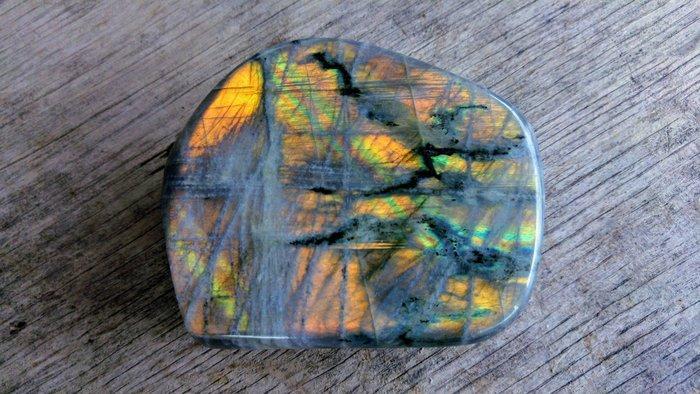 labradoriet Opaal - Turkoois - Gouden kleuren - Kameleon -, Antiek en Kunst, Curiosa en Brocante