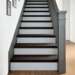 vidaXL Traptreden 2 st 70x30x2 cm massief eikenhout, Doe-het-zelf en Verbouw, Ladders en Trappen, Verzenden, Nieuw