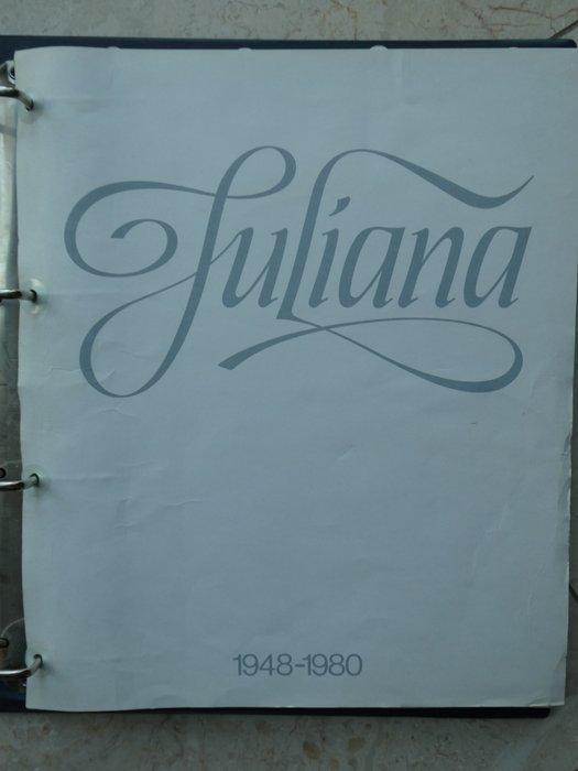 Komplete Album Juliana 1948-1980 incl. Zilveren munten, Postzegels en Munten, Munten | Nederland