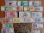 Wereld. 204 Coins & 35 Banknotes - All diferents. (Zonder, Postzegels en Munten
