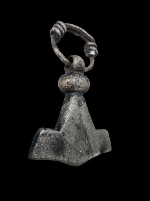 Viking periode Zilver Hanger, Sieraden, Tassen en Uiterlijk, Antieke sieraden