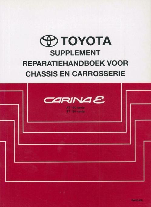 1993 Toyota CarinaE chassis en carrosserie reparatiehandboek, Auto diversen, Handleidingen en Instructieboekjes, Verzenden