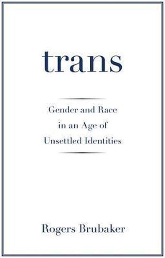 Trans 9780691181189 Rogers Brubaker, Boeken, Taal | Engels, Gelezen, Verzenden