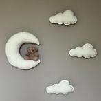 Muurdecoratie voor de kinderkamer – 4-delige wolkenset me., Ophalen of Verzenden, Nieuw