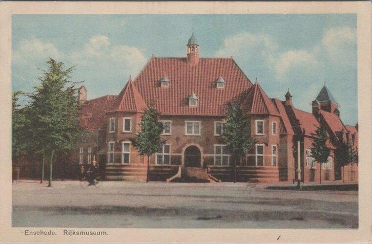 ENSCHEDE - Rijksmuseum, Verzamelen, Ansichtkaarten | Nederland, Verzenden