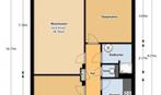 Te Huur 3 Kamer Appartement Vaartweg In Hilversum, Huizen en Kamers, Direct bij eigenaar, Noord-Holland, Hilversum, Appartement