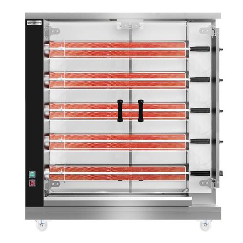 GGM Gastro | Gas kippengrill - 23,5kW - met 5 spiesen voor |, Zakelijke goederen, Horeca | Overige, Verzenden