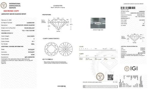 Zonder Minimumprijs - Ring - 18 karaat Geel goud - 3.04ct., Sieraden, Tassen en Uiterlijk, Ringen