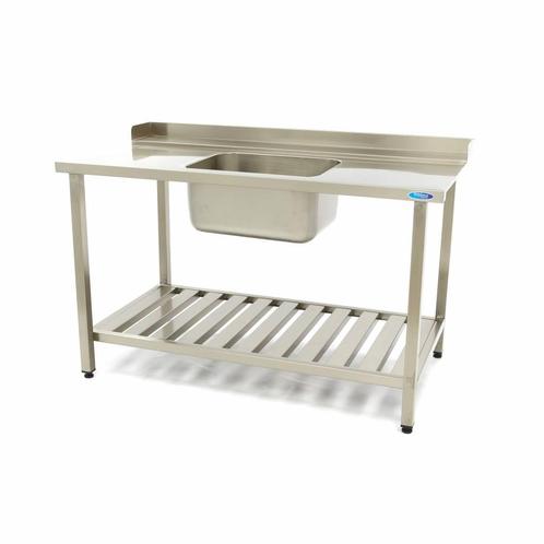 Spoeltafel - 120 x 75 cm - Aanvoer Vaatwasser Rechts - incl., Zakelijke goederen, Horeca | Keukenapparatuur, Nieuw in verpakking