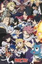 Poster Fairy Tail Fairy Tail VS other guilds 61x91,5cm, Verzenden, Nieuw, A1 t/m A3