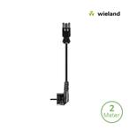 Wieland GST18/3P Netsnoer 2 meter 3x1.5mm2, Ophalen of Verzenden, Nieuw, Kabel of Snoer
