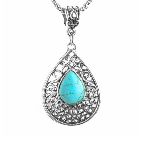 Fako Bijoux® - Ketting - Tibetaanse Stijl - Zilverkleurig -, Sieraden, Tassen en Uiterlijk, Kettingen, Verzenden