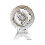 Koi op standaard - stenen ornament - 57 cm - klassiek, Tuin en Terras, Ophalen of Verzenden, Nieuw