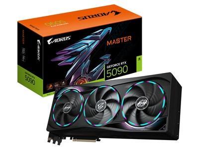 [Nieuw] Gigabyte AORUS GeForce RTX 5090 MASTER 32G, Computers en Software, Videokaarten, Verzenden