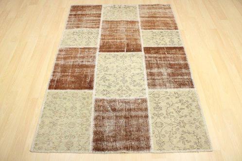 Etnisch handgemaakt patchwork - Vloerkleed - 123 cm - 180 cm, Huis en Inrichting, Stoffering | Tapijten en Kleden