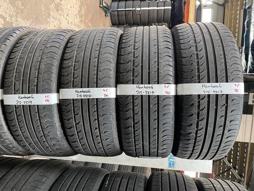 215-55-17 Hankook Zomerbanden 4.5mm Incl Montage 215 55 17, Auto-onderdelen, Banden en Velgen, 17 inch, Zomerbanden, 215 mm, Personenwagen