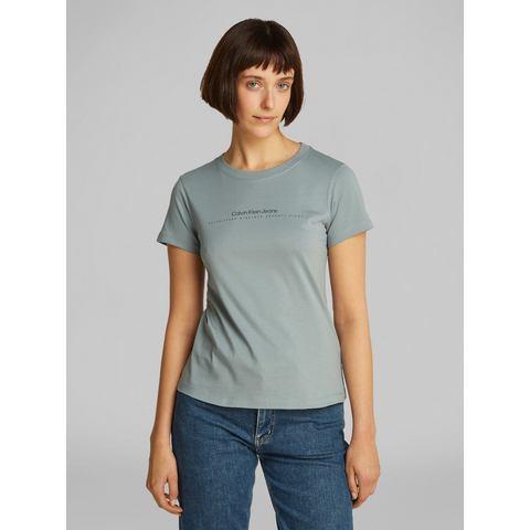 Calvin Klein Shirt met ronde hals INSTITUTIONAL GRAPHIC, Kleding | Dames, T-shirts, Nieuw, Verzenden
