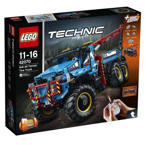 Lego Technic 42070 6x6 allterrain-sleepwagen, Kinderen en Baby's, Speelgoed | Duplo en Lego, Complete set, Nieuw, Lego, Ophalen of Verzenden