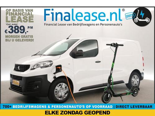 Peugeot e-Expert 75 kWh L2H1 Gratis E-Step Elektrisch €389pm, Auto's, Bestelauto's, Lease, Automaat, Elektrisch, Peugeot, Wit