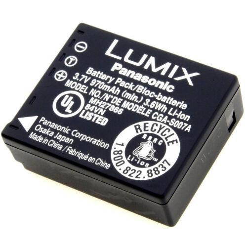Panasonic Lumix CGA-S007E Accu / Batterij, Audio, Tv en Foto, Fotografie | Fotostudio en Toebehoren, Zo goed als nieuw, Verzenden