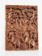 Wanddecoratie - Vintage 3D wanddecoratiepaneel Rama en, Antiek en Kunst, Kunst | Niet-Westerse kunst