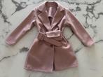 Meisjes manteljas met tasje Roze, Verzenden, Nieuw, Overige maten