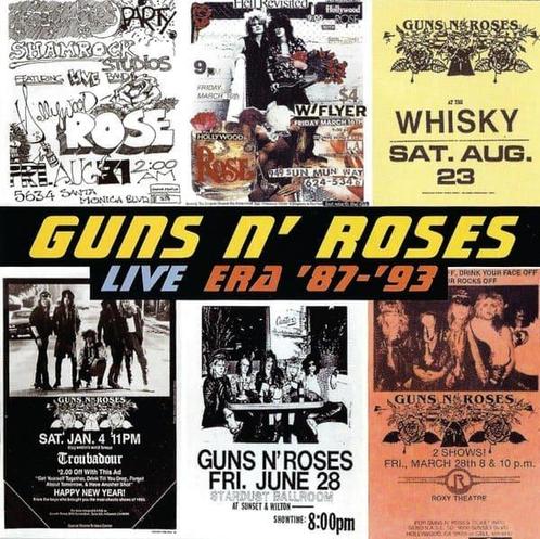 Guns N Roses – Live Era 87-93 (2-CD-Jewelcase) 60694..., Cd's en Dvd's, Cd's | Hardrock en Metal, Verzenden