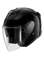 Shark SKWAL Jet - Zwart, Motoren, Kleding | Motorhelmen, Nieuw met kaartje, Verzenden, Shark, XL