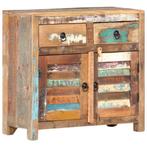 vidaXL Dressoir 70x30x68 cm massief gerecycled hout, Huis en Inrichting, Kasten | Dressoirs, Verzenden, Nieuw, 50 tot 100 cm, 25 tot 50 cm