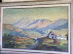 Edouard Etchegoyen (XX) - Payage de montagne, Antiek en Kunst