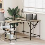 vidaXL Bureau 139x139x75 cm bewerkt hout sonoma eikenkleurig, Verzenden, Nieuw
