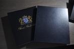 Accessoires Nederland - 4 lege Luxe DAVO albums met, Gestempeld