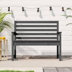 vidaXL Tuinbank 109x48x91,5 cm massief grenenhout grijs, Tuin en Terras, Tuinbanken, Verzenden, Nieuw