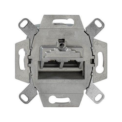 RUTENBECK Netwerkelement DUBBEL Cat.6A, Doe-het-zelf en Verbouw, Elektra en Kabels, Nieuw, Ophalen of Verzenden